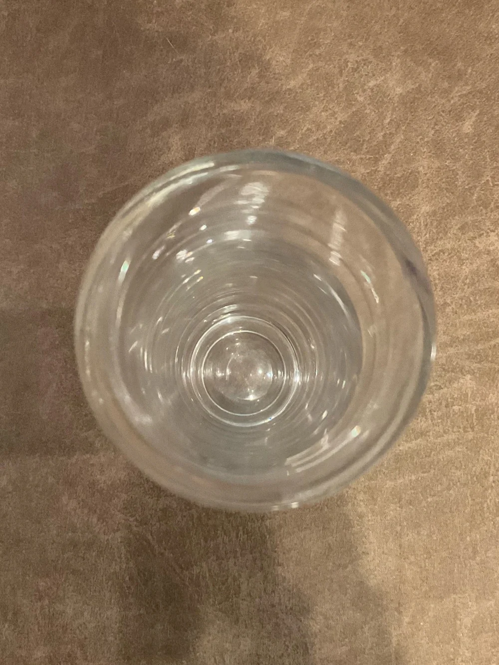 Tiffany & Co. Crystal Triple Ring Bud Vase
